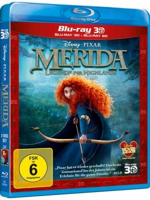 Merida - Legende der Highlands  (+ Blu-ray)