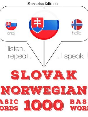 Slovenský - Norwegian: 1000 základných slov