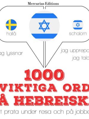 1000 viktiga ord på hebreiska