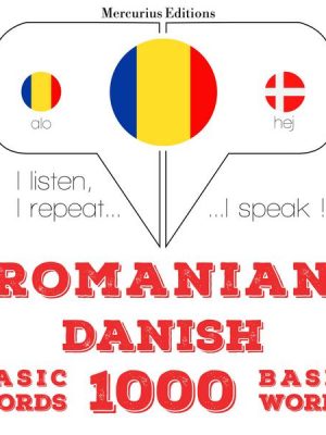 Daneză - Romania: 1000 de cuvinte de bază