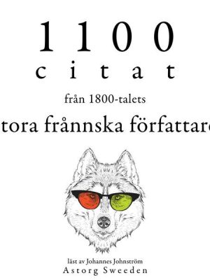 1100 citat från de stora franska författarna på 1800-talet