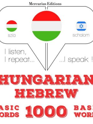 Magyar - héber: 1000 alapszó