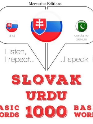 Slovenský - Urdu: 1000 základných slov