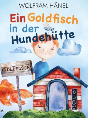 Ein Goldfisch in der Hundehütte