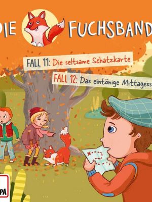 Folge 06: Fall 11: Die seltsame Schatzkarte / Fall 12: Das eintönige Mittagessen