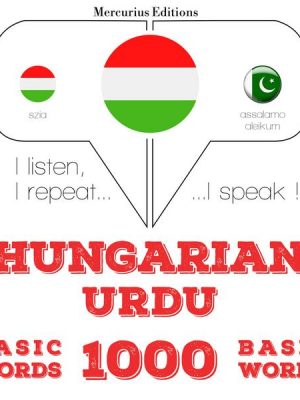 Magyar - urdu: 1000 alapszó