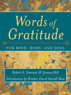 Words of Gratitude