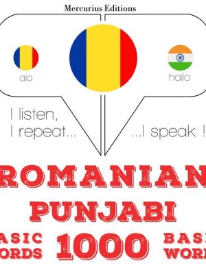 Punjabi - Romania: 1000 de cuvinte de bază