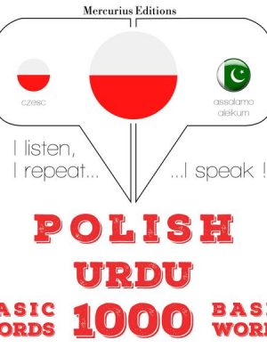 Polski - urdu: 1000 podstawowych słów