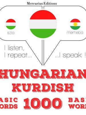 Magyar - kurd: 1000 alapszó