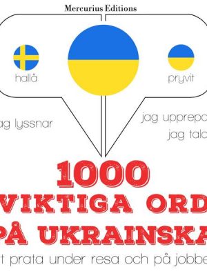 1000 viktiga ord på ukrainska