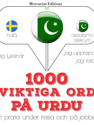 1000 viktiga ord på Urdu