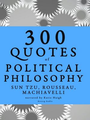 300 quotes of Political philosophy with Rousseau