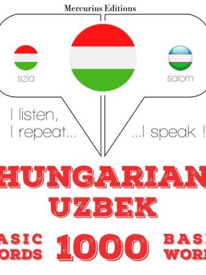 Magyar - üzbég: 1000 alapszó