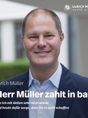 Herr Müller zahlt in bar