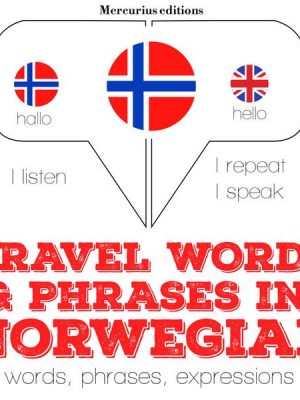 Travel words and phrases in Norwegian