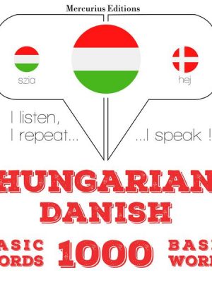 Magyar - dán: 1000 alapszó