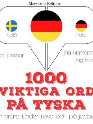 1000 viktiga ord på tyska