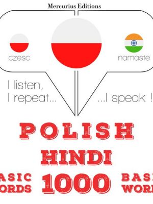 Polski - Hindi: 1000 podstawowych słów