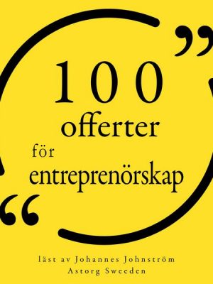 100 offerter för entreprenörskap