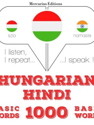 Magyar - hindi: 1000 alapszó