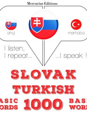 Slovenský - Turkish: 1000 základných slov