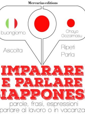 Imparare e parlare giapponese