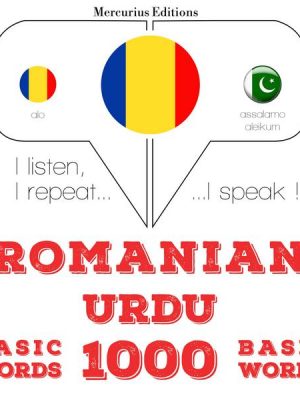 Urdu - Romania: 1000 de cuvinte de bază