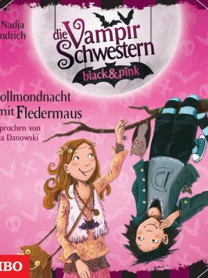 Die Vampirschwestern black & pink. Vollmondnacht mit Fledermaus