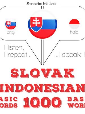 Slovenský - indonézske: 1000 základných slov