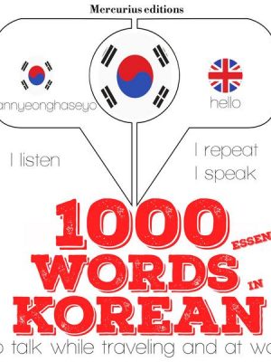 1000 essential words in Korean