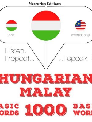 Magyar - maláj: 1000 alapszó