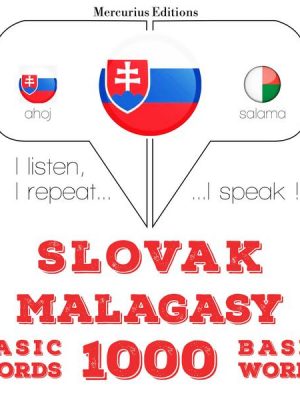 Slovenský - Madagaskaru: 1000 základných slov