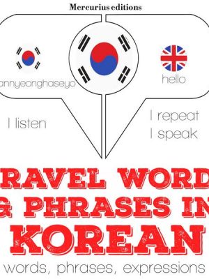 Travel words and phrases in Korean