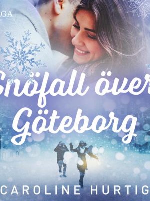 Snöfall över Göteborg