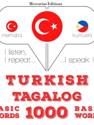 Türkçe - Tagalog: 1000 temel kelime