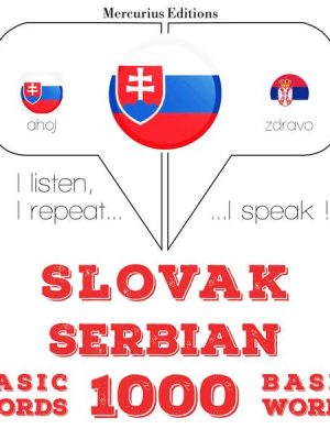 Slovenský - Srbské: 1000 základných slov