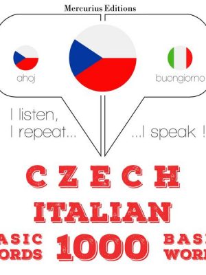 Čeština - italština: 1000 základních slov