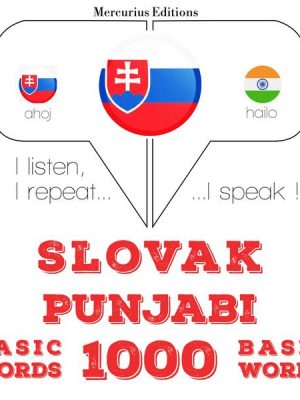 Slovenský - Punjabi: 1000 základných slov