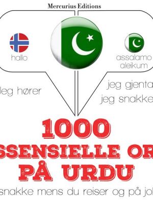 1000 essensielle ord på Urdu