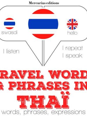 Travel words and phrases in Thai