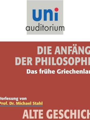 Die Anfänge der Philosophie