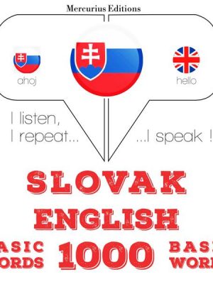 Slovenský - anglicky: 1000 základných slov