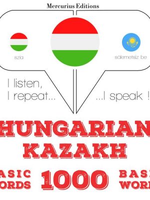 Magyar - kazah: 1000 alapszó