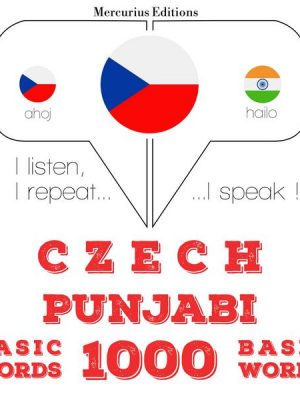 Čeština - Punjabi: 1000 základních slov