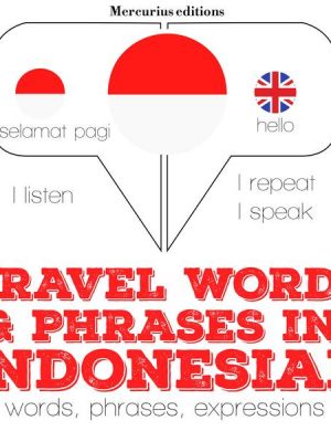 Travel words and phrases in Indonesian