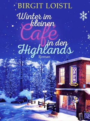 Winter im kleinen Café in den Highlands