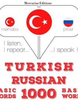 Türkçe - Rusça: 1000 temel kelime