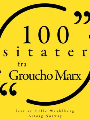 100 sitater fra Groucho Marx