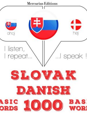 Slovenský - dánske: 1000 základných slov